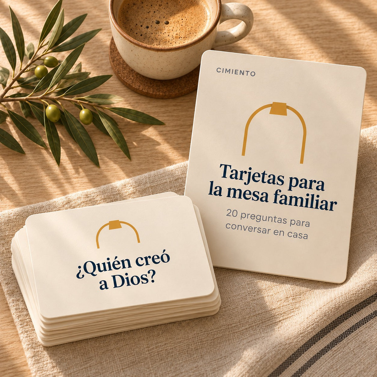 Tarjetas para la mesa familiar: 20 preguntas para conversar en casa
