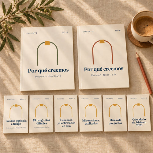 Los dos niveles del Módulo 1 y los seis bonos del Plan Completo