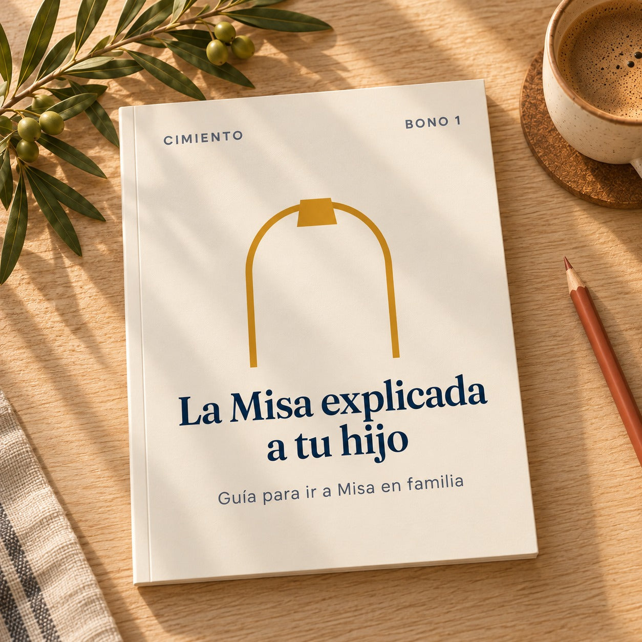 Portada del Bono 1: La Misa explicada a tu hijo, guía para ir a Misa en familia